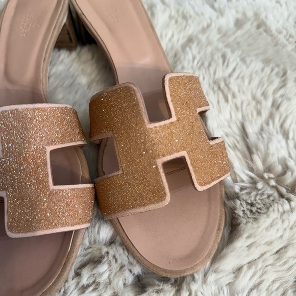 Hermes Oasis Rose Pink shimmer nude size 40 - Picture 12 of 16